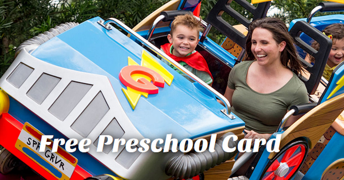Seaworld Preschool Card Orlando