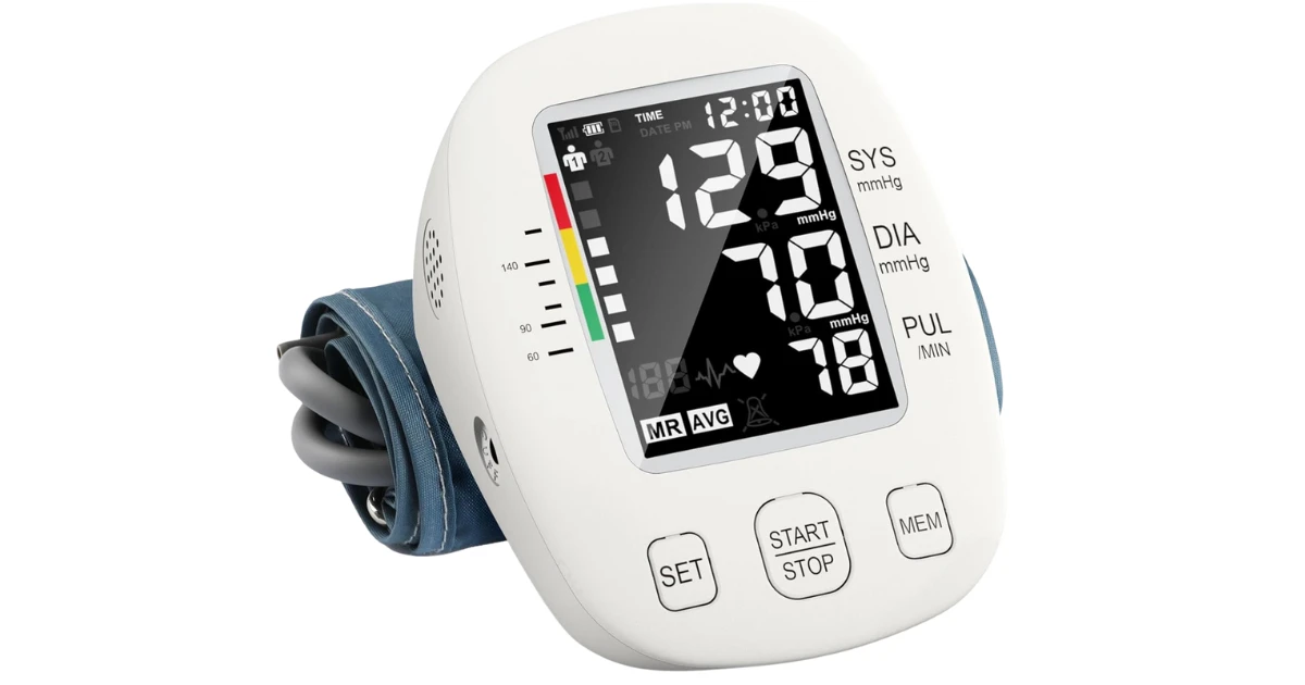 digital blood pressure monitors on Amazon