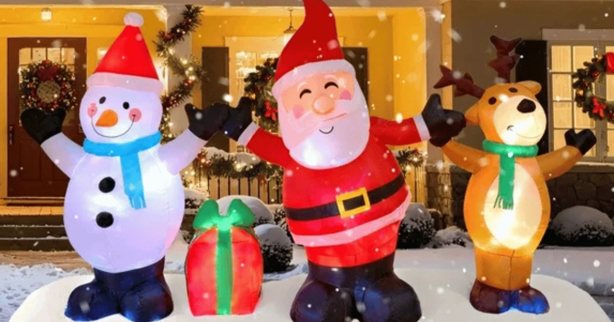 christmas inflatable at walmart