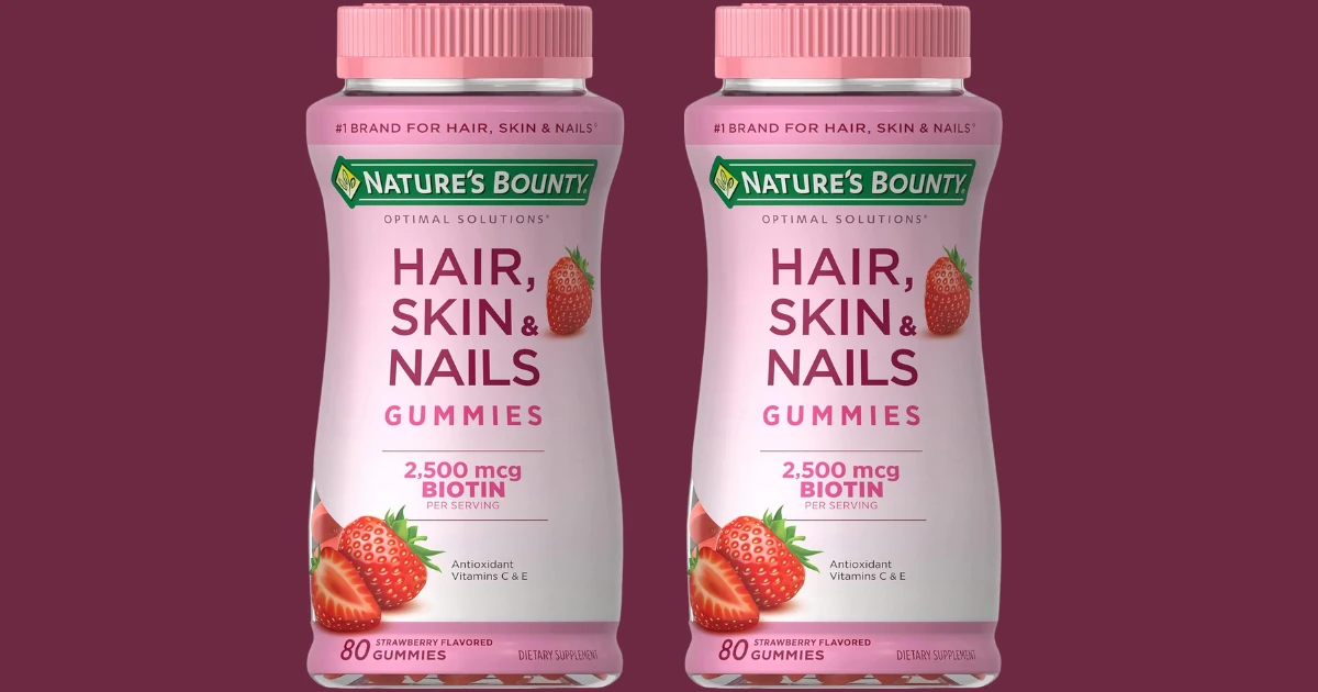 Nature’s Bounty Hair Skin & Nails at Amazon