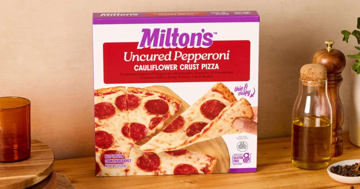 Milton’s Cauliflower Crust Pizza Free