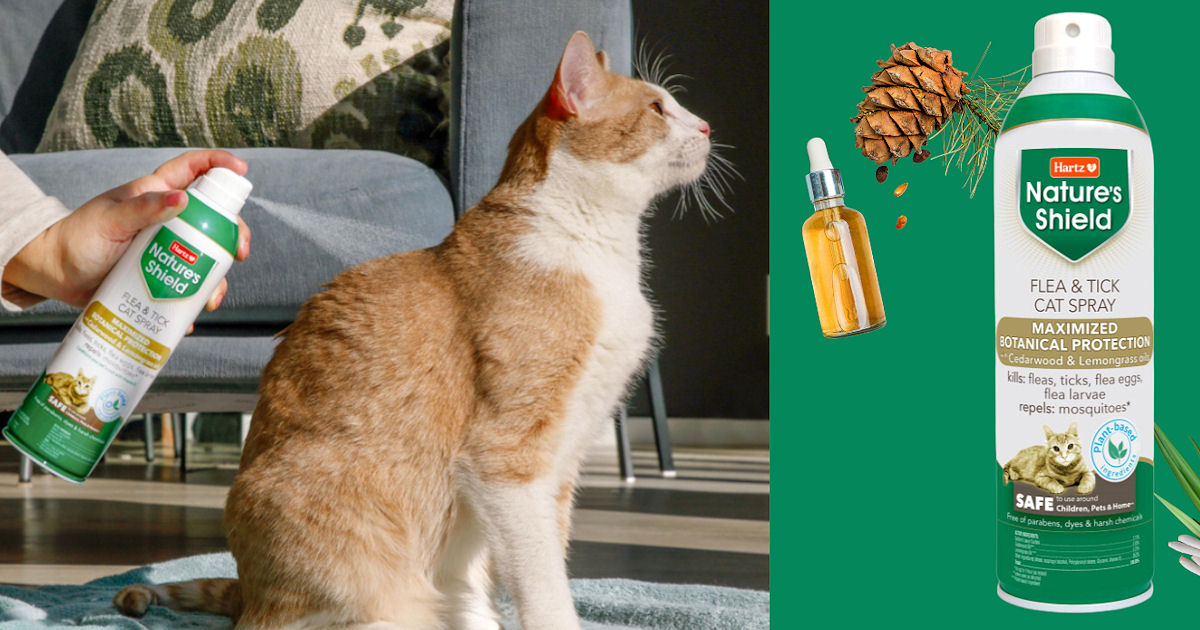 Hartz Nature's Shield Flea & Tick Cat Spray