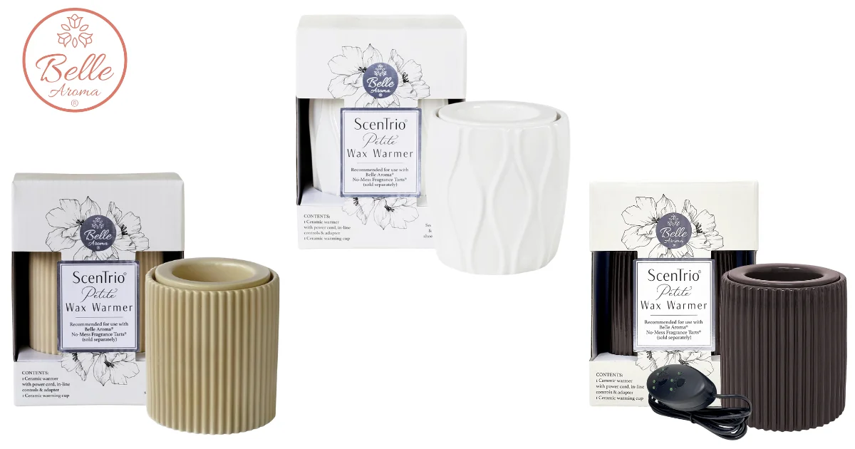 Belle Aroma ScenTrio Petite Wax Warmer