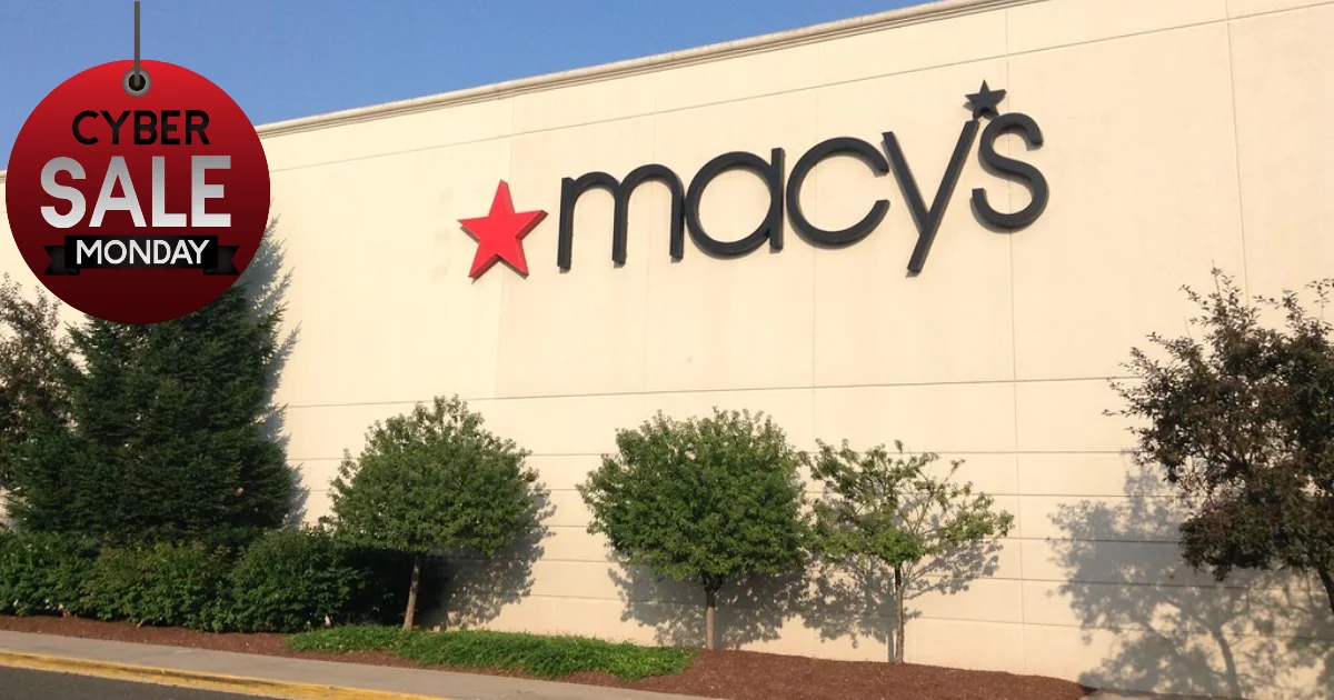 Cyber Monday at Macy's