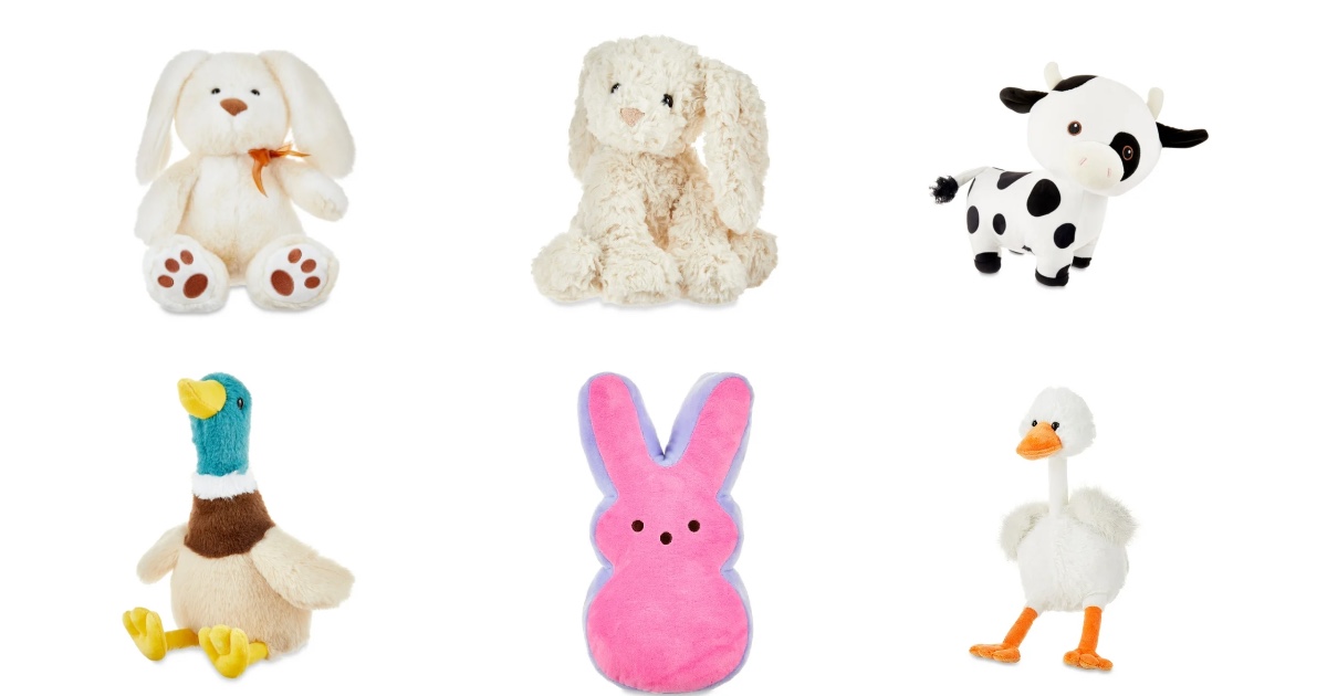 Easter Plushes at Walmart