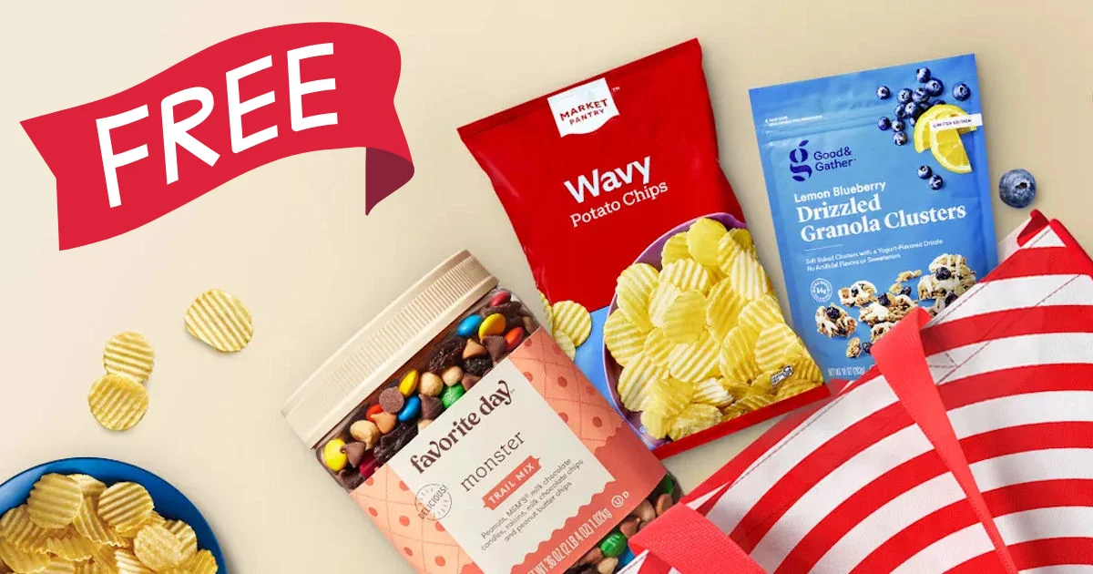 Target Free Groceries or tail mix