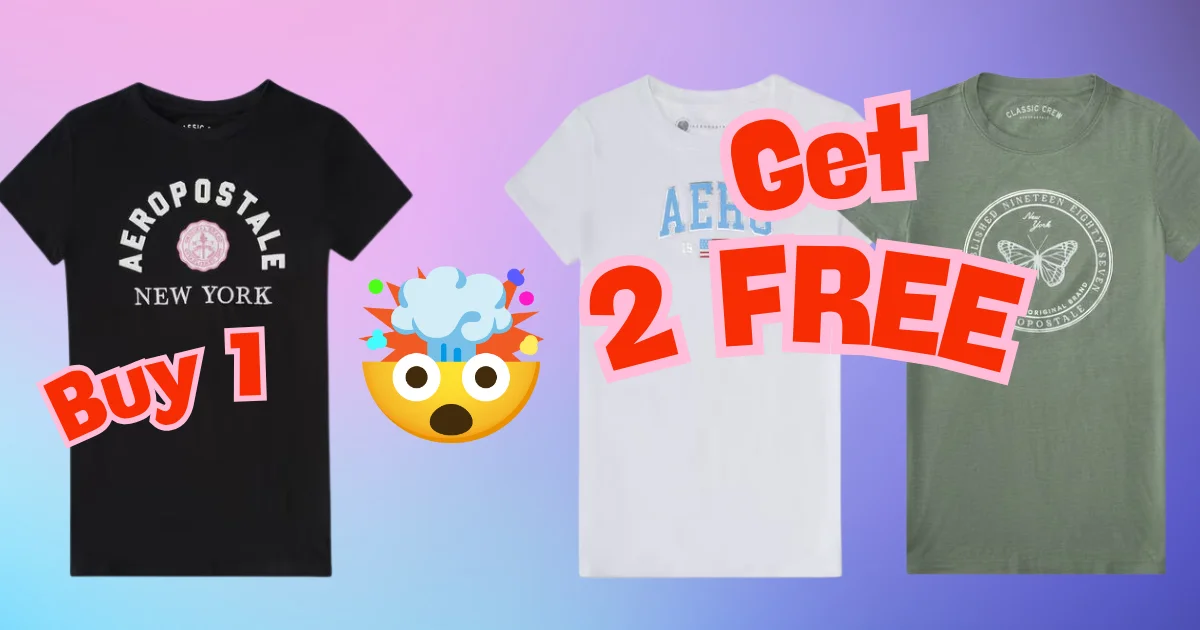 Aeropostale free shirts