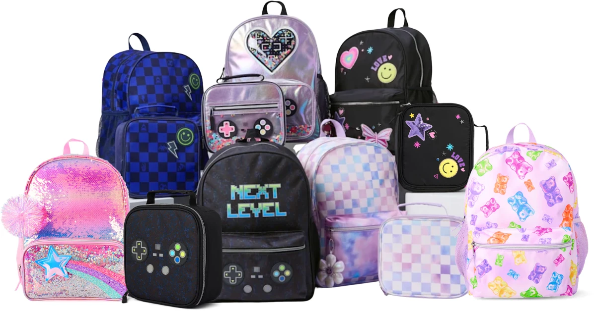 Backpacks and Lunchboxes