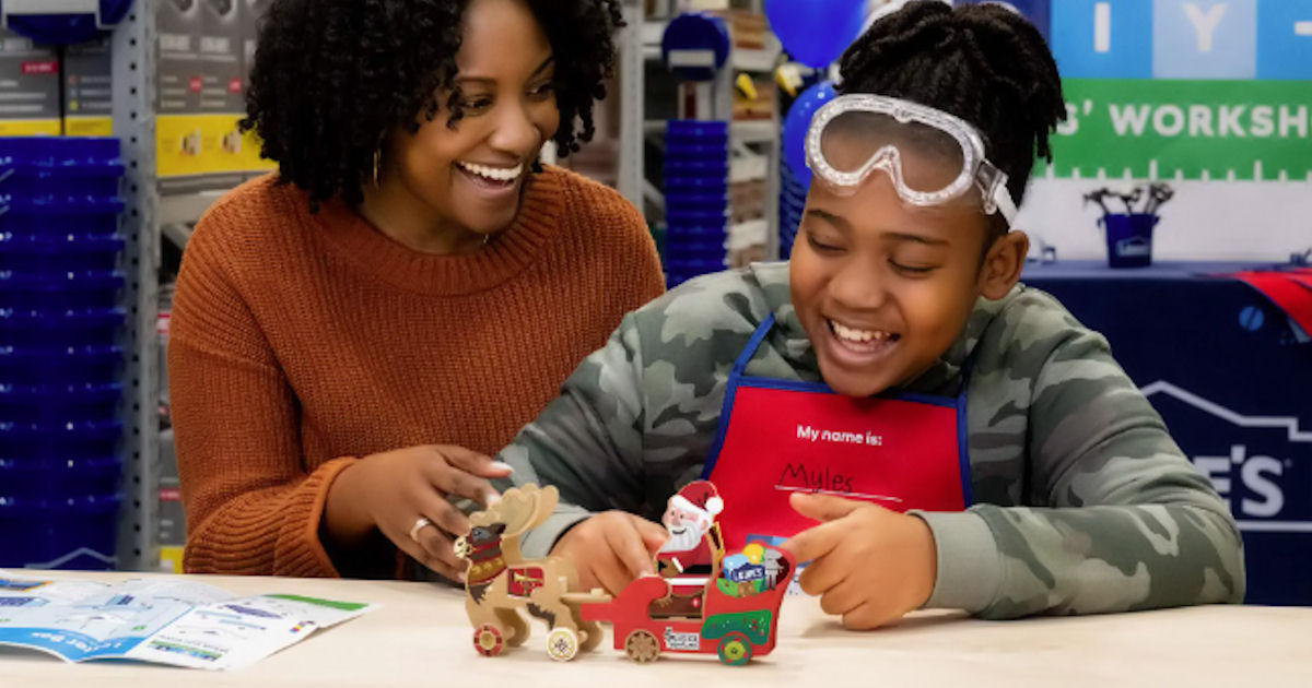 Lowes Kids Workshop Free