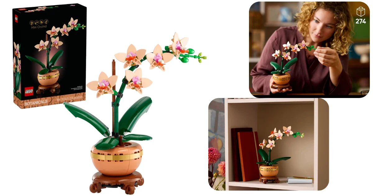 Lego Orchid Set Free