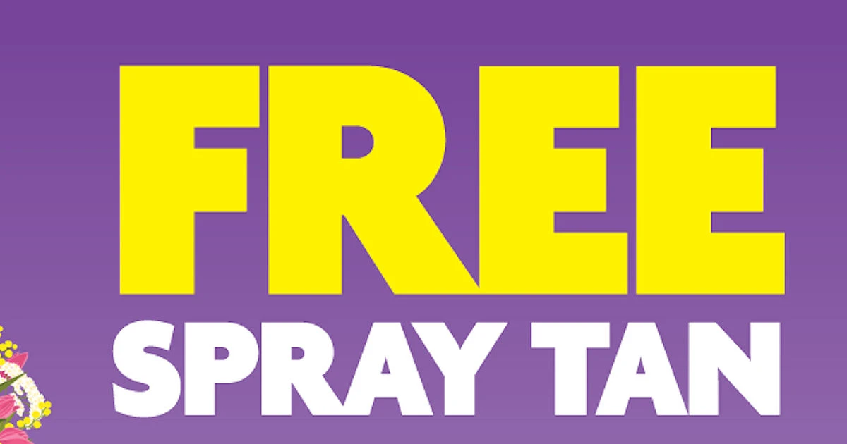 Sun Tan City Free Spray Tan