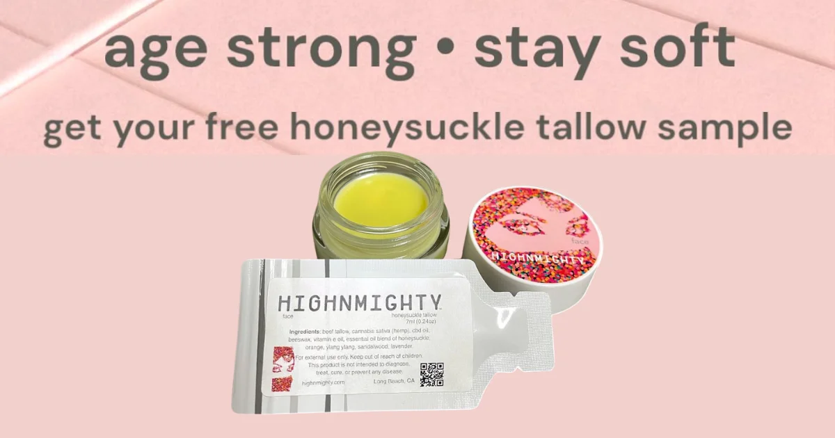 HIGHNMIGHTY Honeysuckle Face Tallow