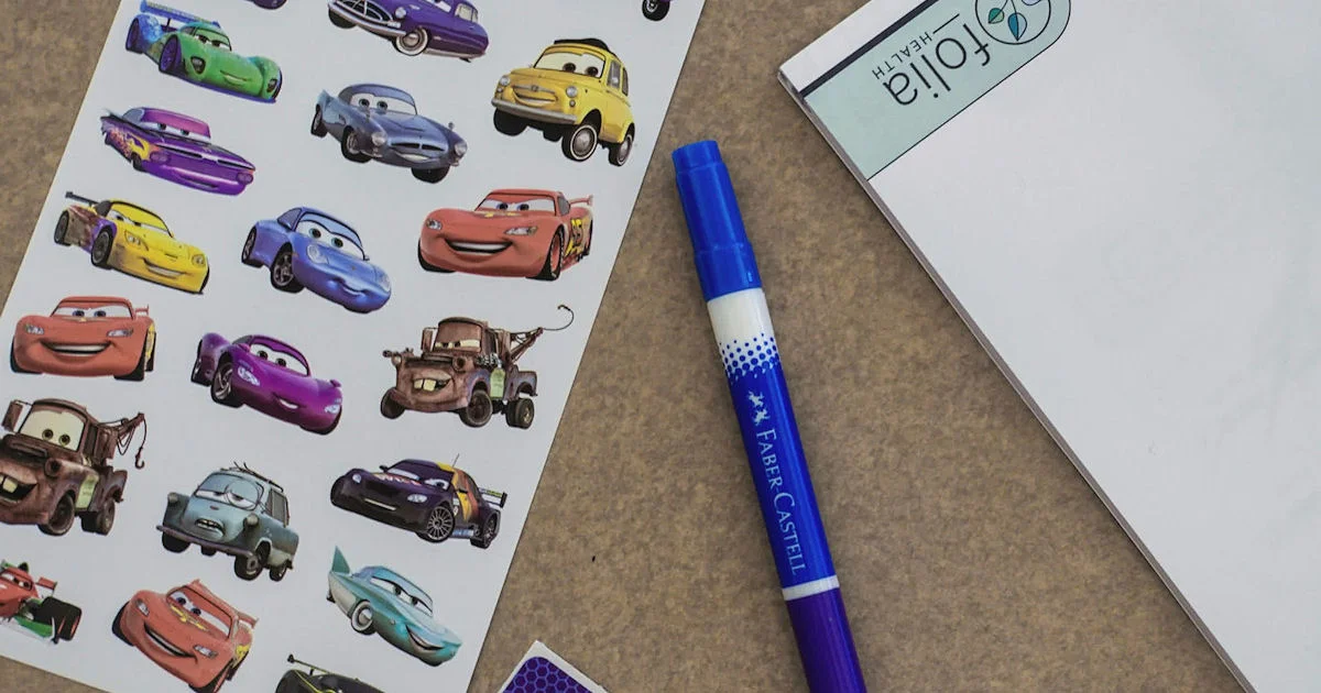 Folia Health Sticker Book