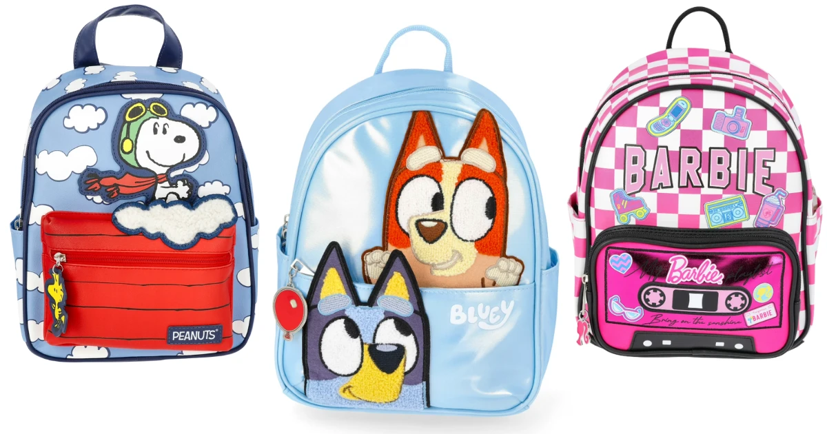 Character Mini Backpacks at Walmart
