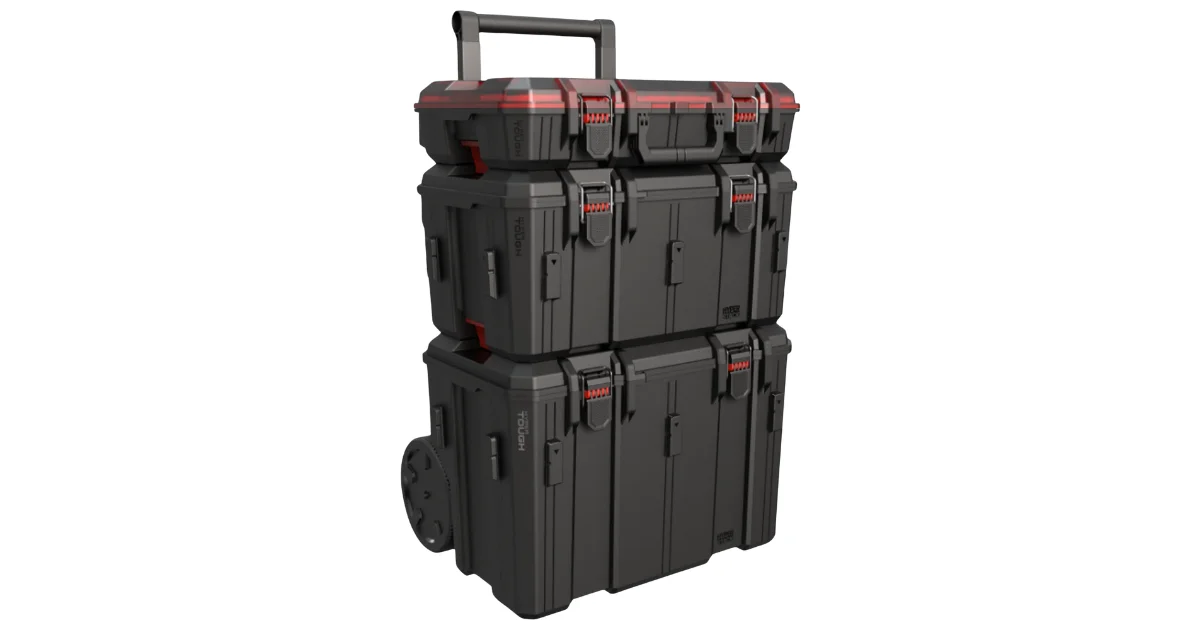 Hyper Tough Stack Mobile Toolbox at Walmart