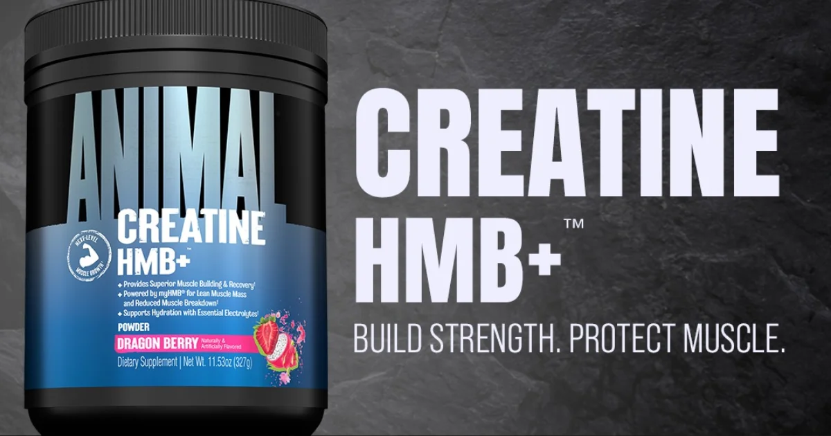 Animal Creatine HMB+ Powder Free