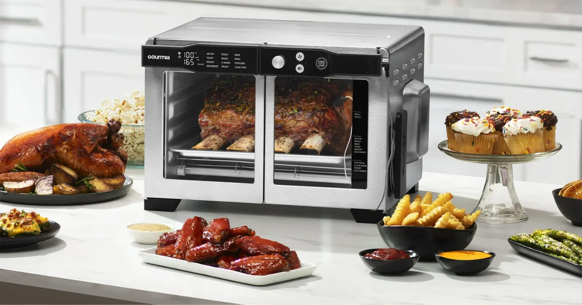 Gourmia French Door Air Fryer at walmart