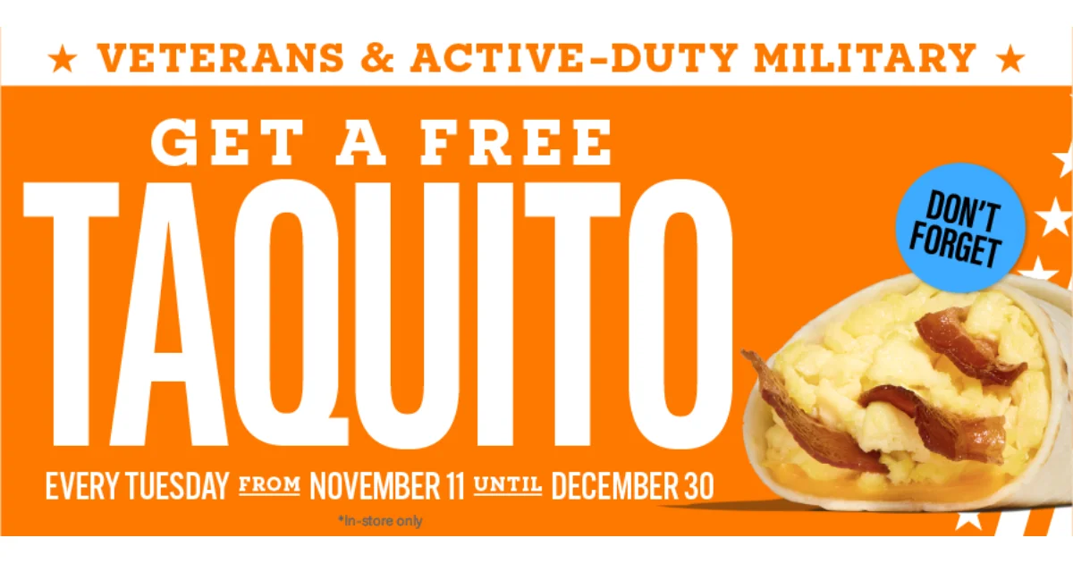 Whataburger Free Taquito