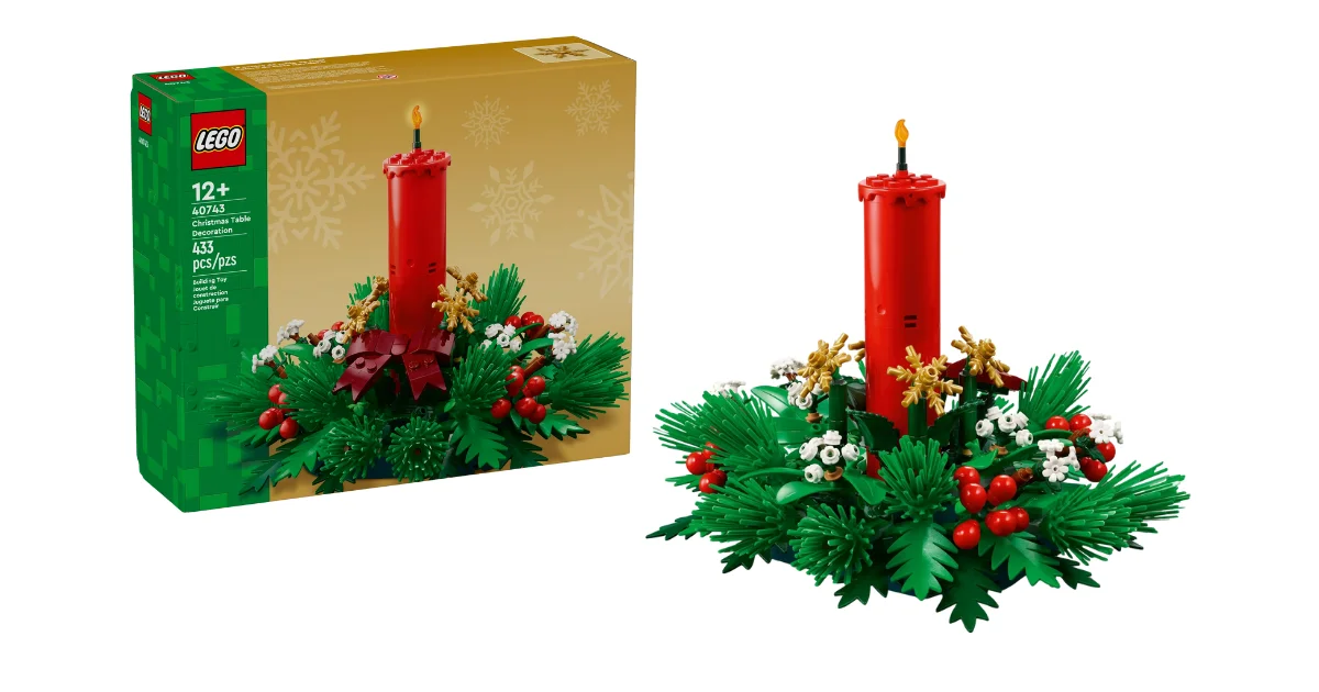 LEGO Christmas Table Decoration Set