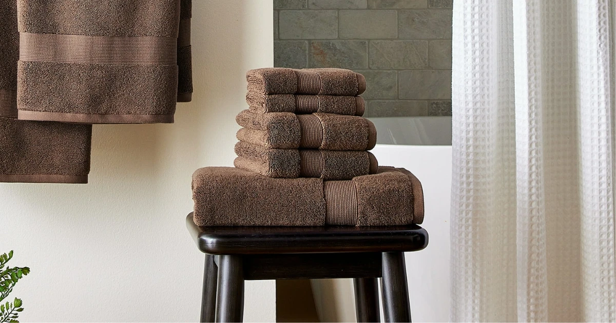 Better Homes & Gardens 6-Piece Bath Towel Sets