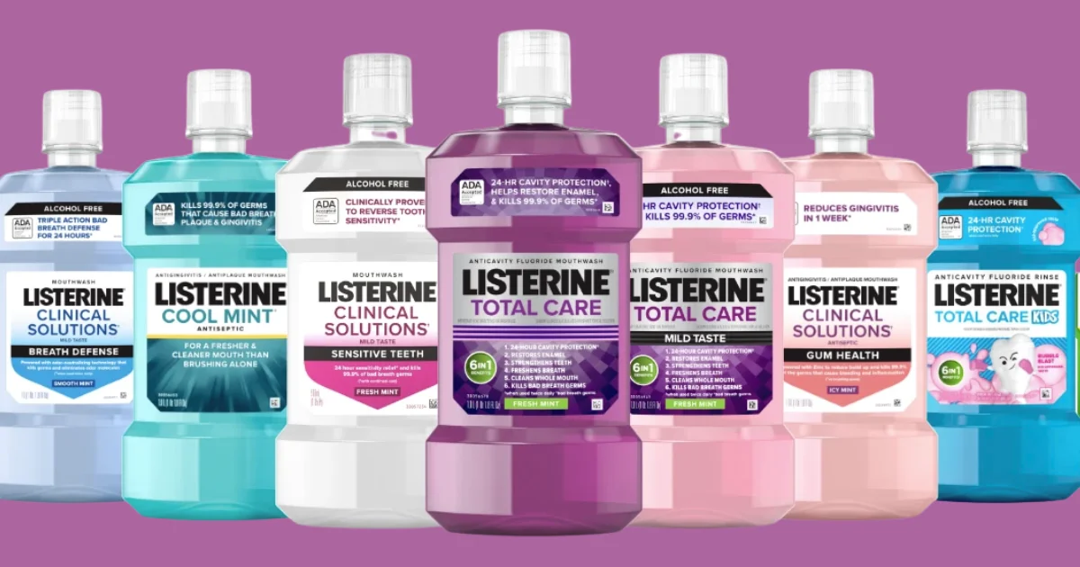 Home Tester Club Listerine Mouthwash
