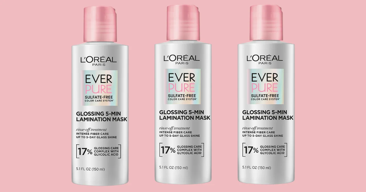 Home Tester Club L'Oreal EverPure Glossing Mask
