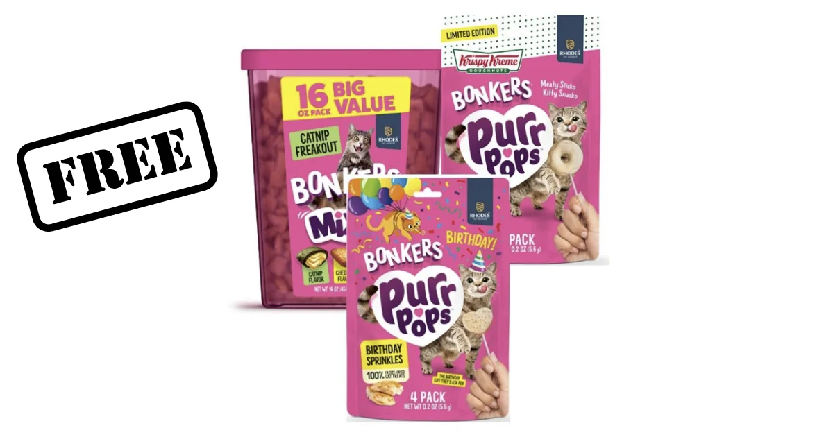 Bonkers Cat Treats Free