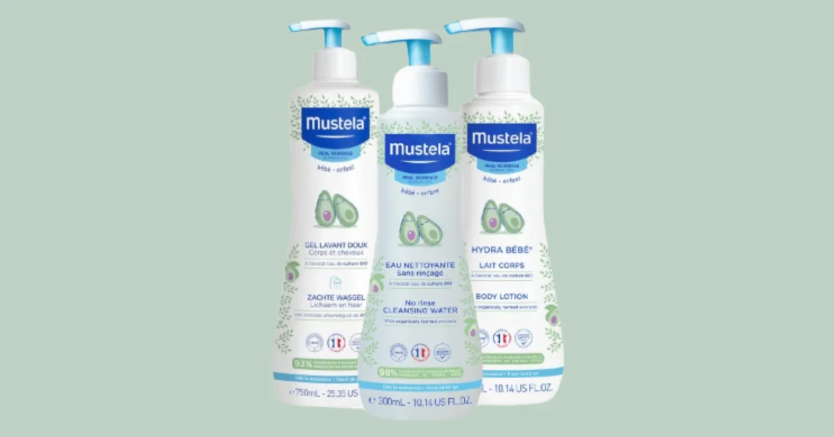 Mustela Baby Skin Care from Butterly