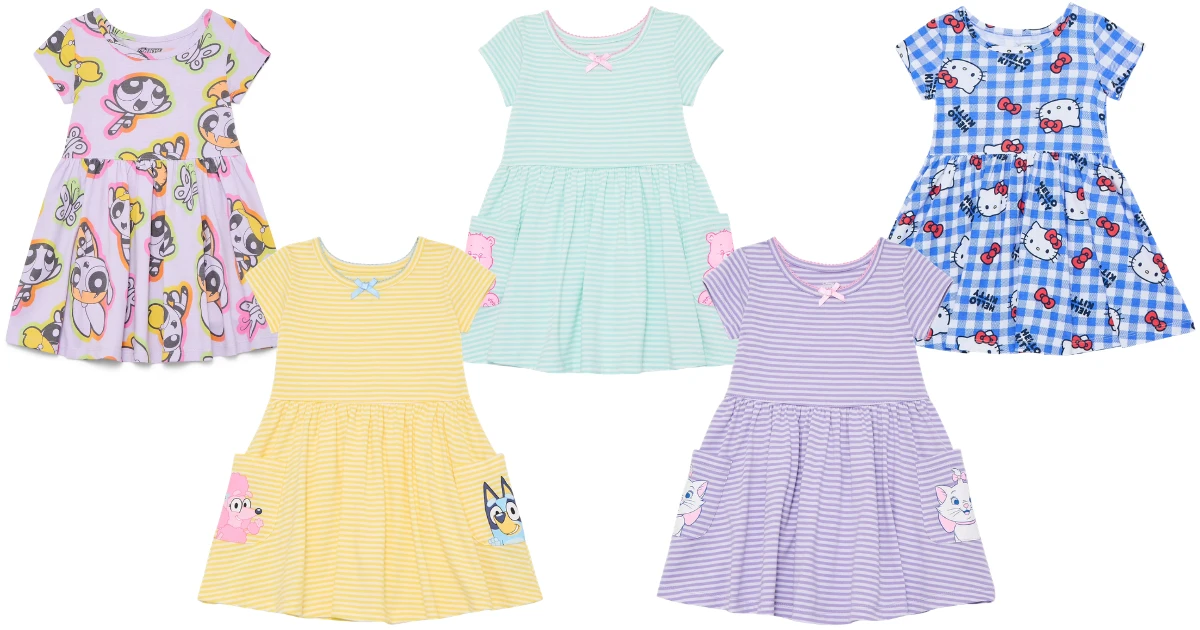 Girls Character Dresses at Walmart