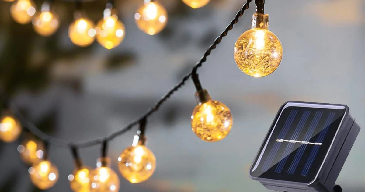 Solar String Lights on Amazon