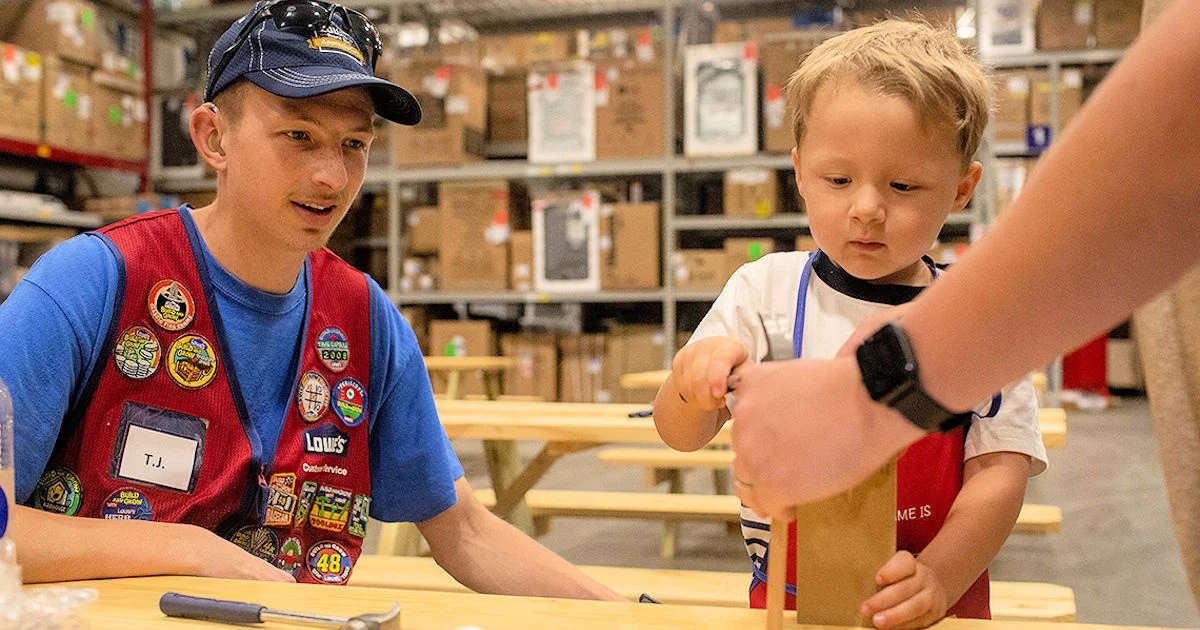 Lowes Kids Workshop Free Event
