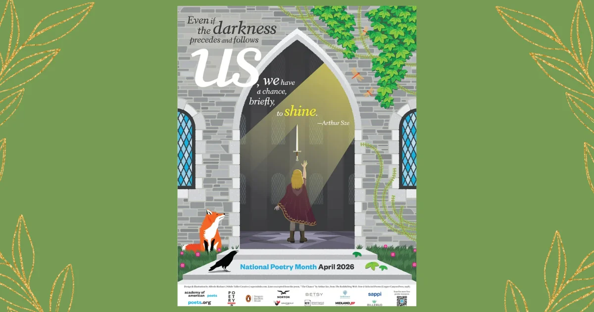 Poets National Poetry Month Poster 2026