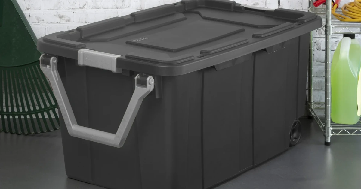 Sterilite 40-Gallon Wheeled Tote at Walmart