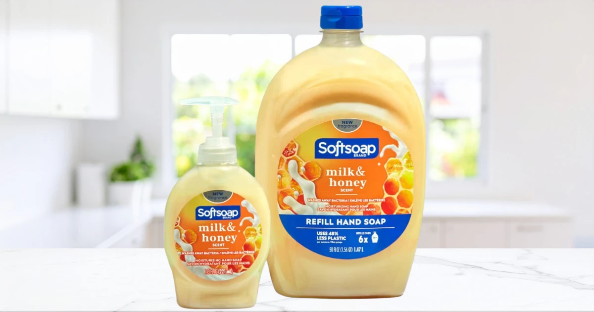 Softsoap Milk & Honey Scented on Amazon