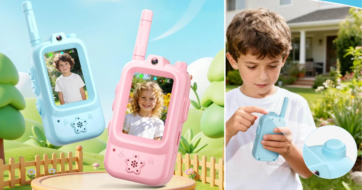 Video Walkie Talkies Set for Kids on Amazon
