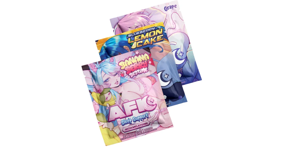 Gamer Supps AFK+ Sleep Free Sample