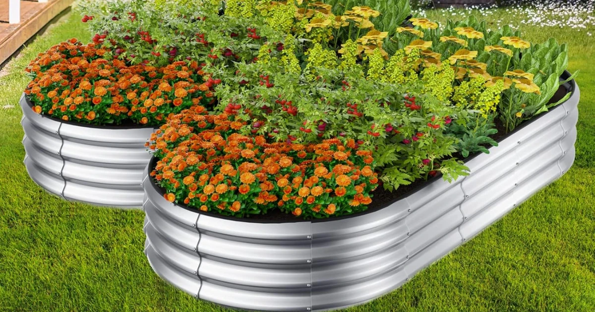 Raised Garden Bed Kit on Amazon