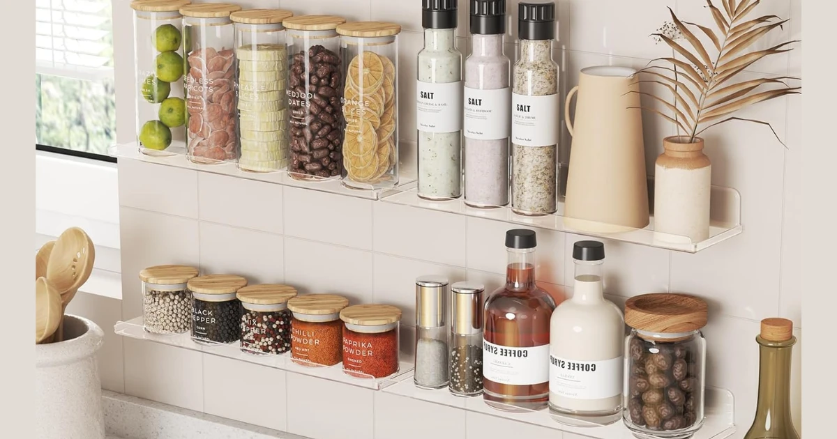 Lifewit Floating Shelves for Bathroom on Amazon