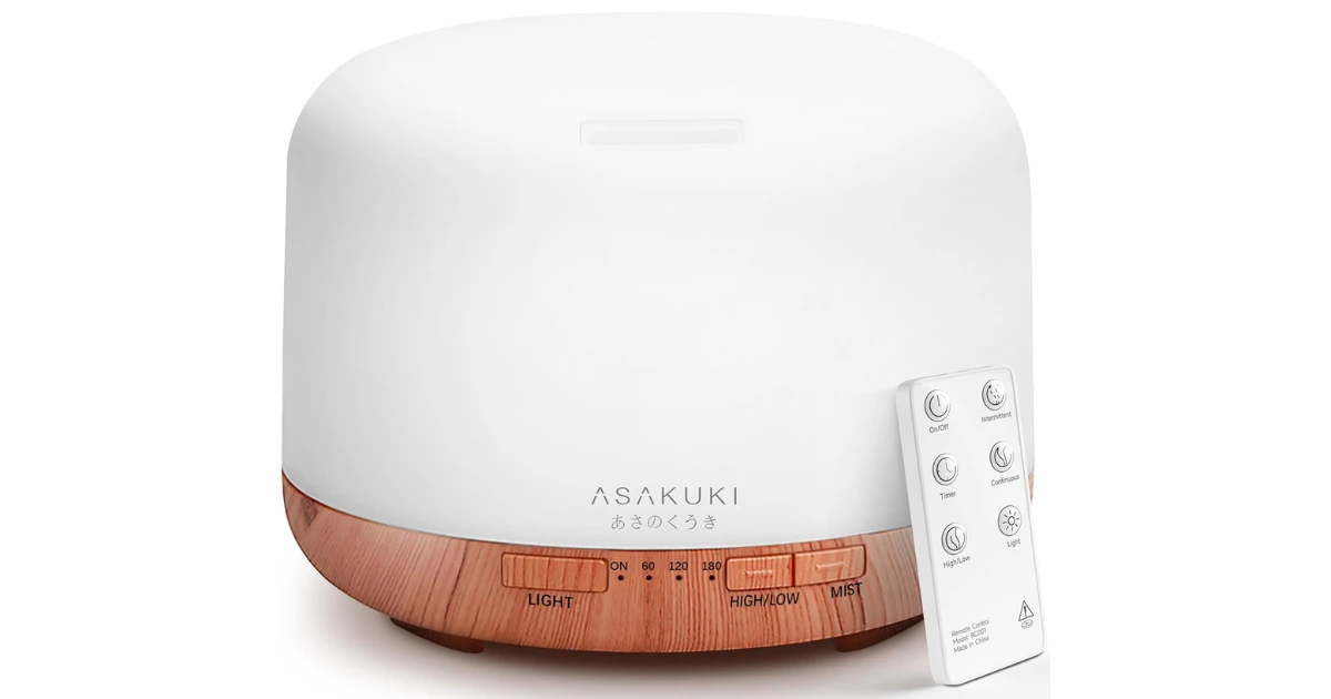 Essential Oil Diffuser on Amazon