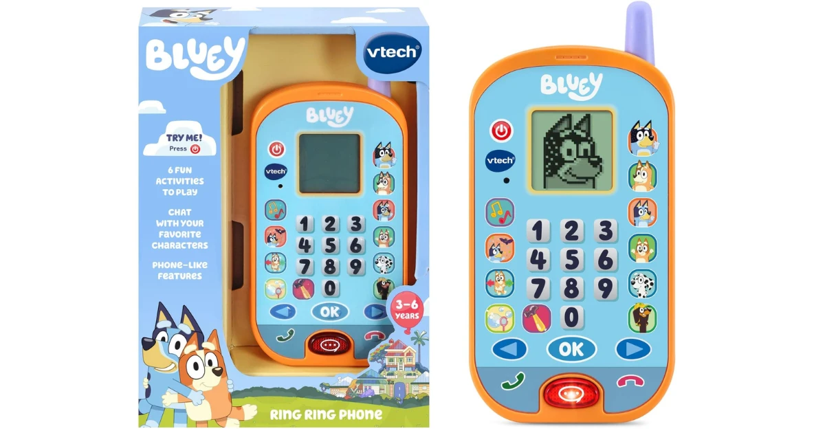 VTech Bluey Ring Ring Phone on Amazon