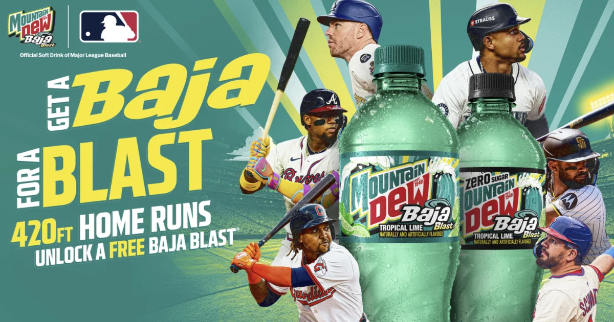 MLB Mtn Dew Baja Blast