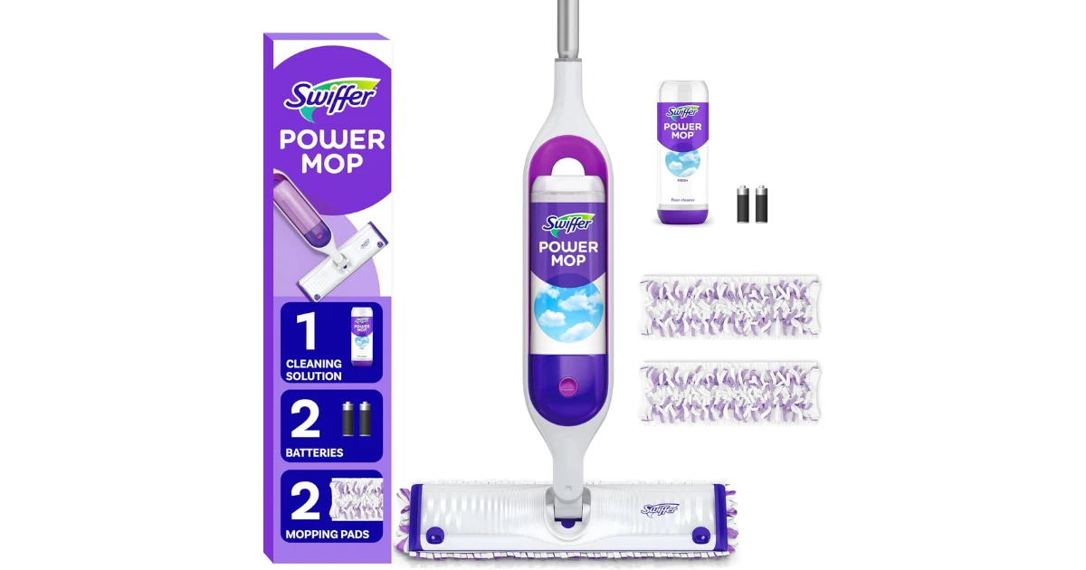 Swiffer Power Mop on Amazon