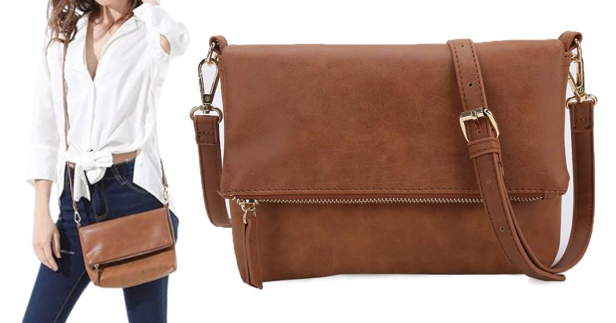 Gladdon Vegan Leather Crossbody Bag on Amazon
