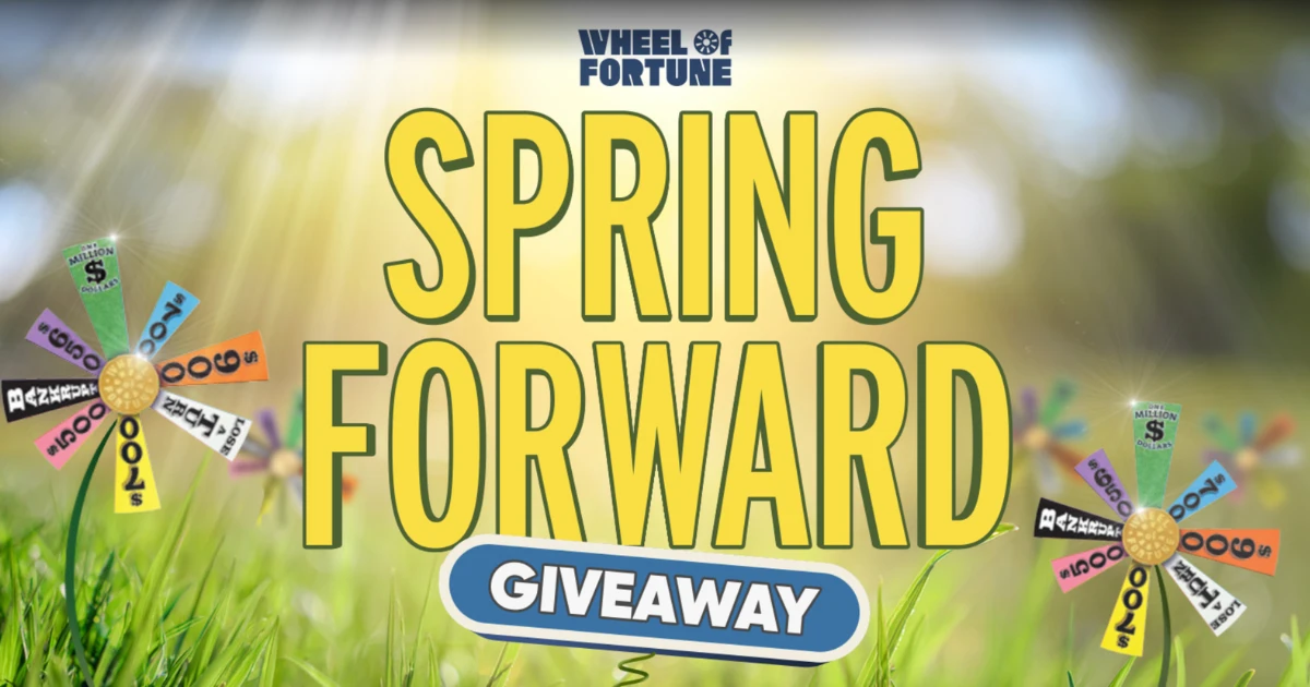 Wheel of Fortune Spring Forward Giveaway