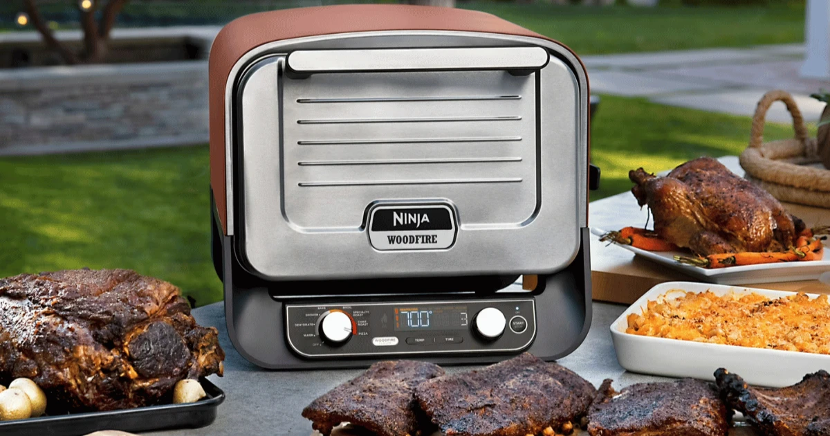 Ninja Woodfire Outdoor Pizza Oven 8-in-1