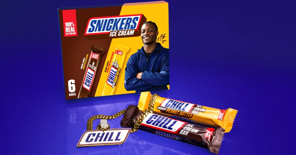 SNICKERS Ice Cream x Carnell Tate Chill Bar